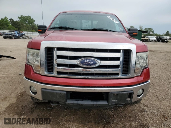 2011 Ford F-150 XL with VIN 1FTFX1ET0BFB75962, listed as a Copart auction lot 58708435 with 142,581 mi miles and Salvage title. Bid and sale history available at DreamBid. Image 5.