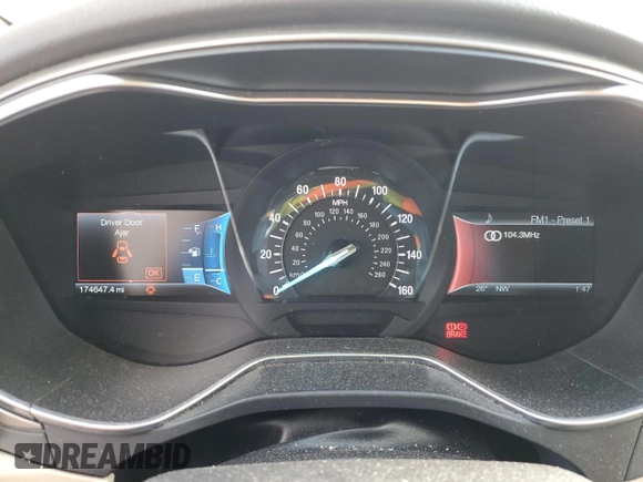 2014 Ford Fusion SE with VIN 3FA6P0HR8ER189809, listed as a Copart auction lot 89301375 with 174,647 mi miles and Clean Title. Bid and sale history available at carsss.com. Image 9.