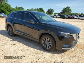 2023 Mazda CX-9 Touring with VIN JM3TCBCY3P0655644, listed as a Copart auction lot 60078435 with 17,496 mi miles and Salvage title. Bid and sale history available at DreamBid. Image 4.