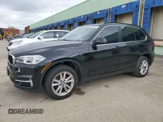 2015 BMW X5 xDrive35i z VIN 5UXKR0C59F0K54495, wystawiony jako Copart lot #55668795 z przebiegiem 156 500 mil mil oraz Czysty tytuł • Clean title. Historia ofert i sprzedaży dostępna na DreamBid. Obrazek 1.