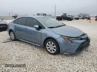 2020 Toyota Corolla LE with VIN JTDEPRAE3LJ012058, listed as a Copart auction lot 45183815 with 80,141 mi miles and Salvage Title. Bid and sale history available at carsss.com. Image 4.