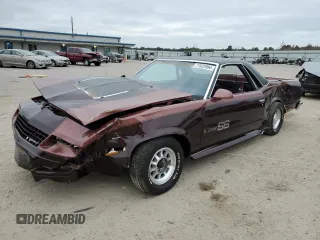 1987 Chevrolet El Camino z VIN 3GCCW80H5HS913373, wystawiony jako Copart lot #77822994 z przebiegiem 89 040 mil mil oraz Szkoda całkowita • Salvage title. Historia ofert i sprzedaży dostępna na DreamBid. Obrazek 1.