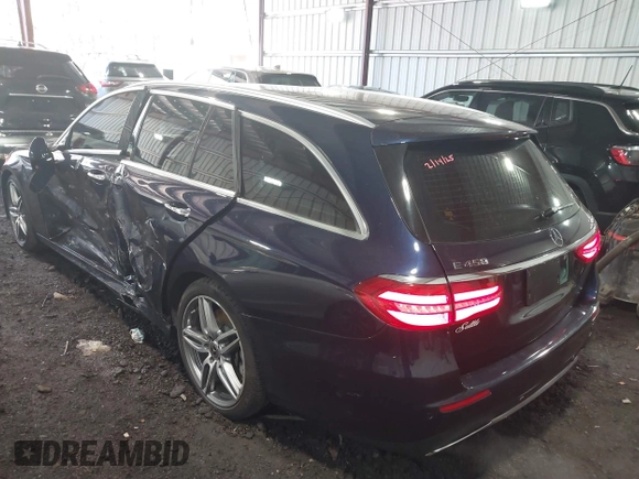 2019 Mercedes-Benz E 450 with VIN WDDZH6JB2KA609306, listed as a IAAI auction lot 41619816 with 55,593 mi miles and . Bid and sale history available at DreamBid. Image 3.