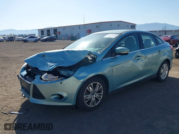 2012 Ford Focus SEL with VIN 1FAHP3H23CL417403, listed as a IAAI auction lot 42043152 with 140,604 mi miles. Bid and sale history available at carsss.com. Image 2.