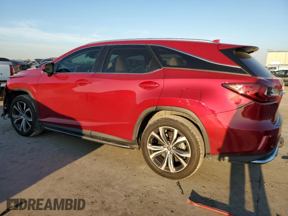 2022 Lexus RX with VIN JTJHZKEA7N2027095, listed as a Copart auction lot 85707874 with 43,921 mi miles and Salvage Title. Bid and sale history available at carsss.com. Image 2.