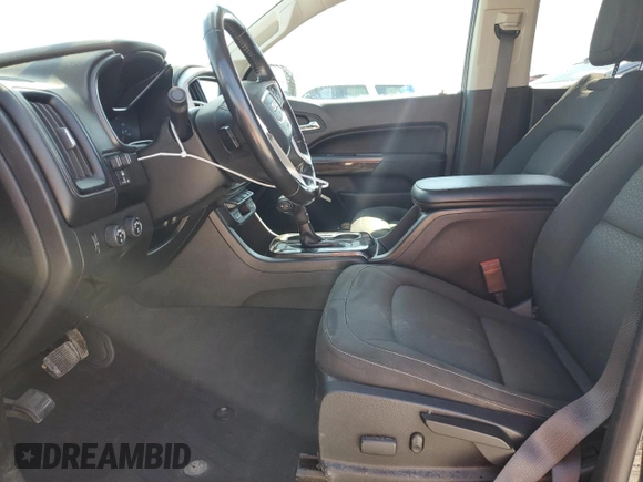 2019 GMC Canyon 4WD SLE with VIN 1GTG6CEN0K1345318, listed as a Copart auction lot 53082844 with 58,453 mi miles and Salvage Title. Bid and sale history available at carsss.com. Image 7.