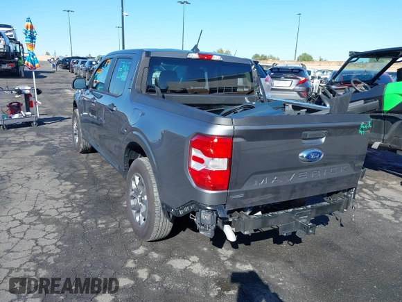 2024 Ford Maverick XLT with VIN 3FTTW8H36RRB58588, listed as a IAAI auction lot 41745483 with 10,216 mi miles and . Bid and sale history available at carsss.com. Image 3.
