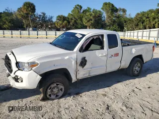 2022 Toyota Tacoma SR z VIN 3TYRZ5CN2NT017070, wystawiony jako Copart lot #87202374 z przebiegiem 66 446 mil mil oraz Nie do naprawy • Non repairable. Historia ofert i sprzedaży dostępna na DreamBid. Obrazek 1.