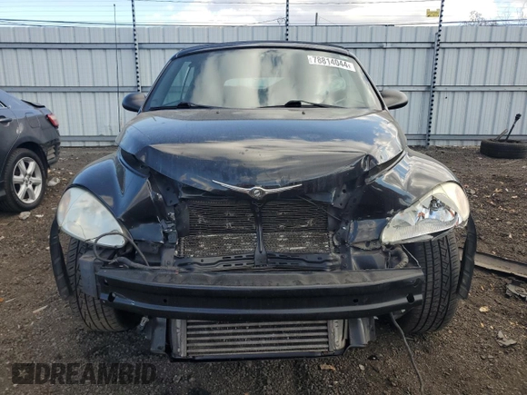 2005 Chrysler PT Cruiser GT with VIN 3C3AY75S45T289706, listed as a Copart auction lot 78814044 with 221,391 mi miles and Salvage Title. Bid and sale history available at carsss.com. Image 5.