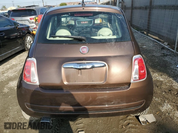 2014 FIAT 500 Pop with VIN 3C3CFFAR8ET259975, listed as a Copart auction lot 42727735 with 84,804 mi miles and Clean Title. Bid and sale history available at carsss.com. Image 6.