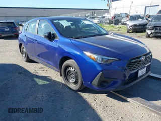 2025 Subaru Impreza z VIN JF1GUABC758210248, wystawiony jako IAAI lot #41798632 z przebiegiem 309 mil mil oraz . Historia ofert i sprzedaży dostępna na DreamBid. Obrazek 1.