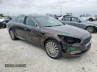 2015 Kia K900 Premium with VIN KNALU4D42F6026740, listed as a Copart auction lot 46062555 with 102,913 mi miles and Salvage Title. Bid and sale history available at carsss.com. Image 4.