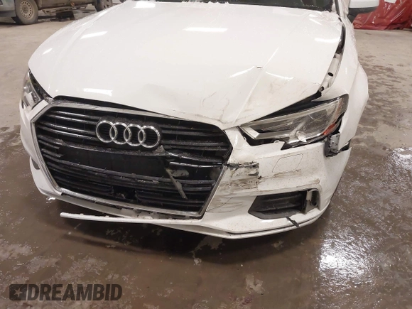 2019 Audi A3 Premium with VIN WAUAUGFF8K1015742, listed as a IAAI auction lot 41033603 with 89,279 mi miles and . Bid and sale history available at DreamBid. Image 6.