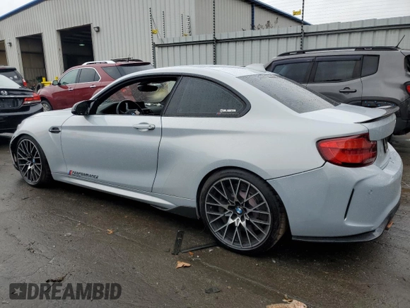 2019 BMW M2 Competition z VIN WBS2U7C53K7D16740, wystawiony jako Copart lot #78702513 z przebiegiem 12 259 mil mil oraz . Historia ofert i sprzedaży dostępna na DreamBid. Obrazek 2.
