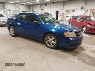 2012 Dodge Avenger SE with VIN 1C3CDZAB2CN275242, listed as a IAAI auction lot 42159958 with 176,650 mi miles and . Bid and sale history available at carsss.com. Image 1.