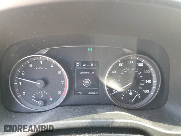 2018 Hyundai Elantra SEL with VIN 5NPD84LF6JH313432, listed as a Copart auction lot 54889815 with 66,668 mi miles and Salvage Title. Bid and sale history available at DreamBid. Image 9.