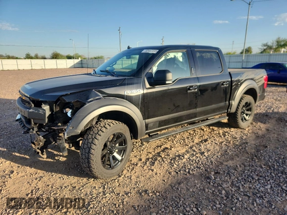 2018 Ford F-150 XL with VIN 1FTEW1E51JFE24106, listed as a Copart auction lot 63447235 with 32,509 mi miles and Salvage title. Bid and sale history available at DreamBid. Image 1.
