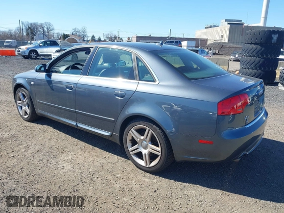 2008 Audi A4 2.0T z VIN WAUDF78E38A054937, wystawiony jako IAAI lot #41747241 z przebiegiem 85 306 mil mil oraz . Historia ofert i sprzedaży dostępna na DreamBid. Obrazek 3.