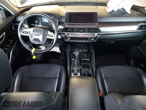 2022 Kia Telluride LX with VIN 5XYP24HC7NG217285, listed as a Copart auction lot 47685465 with 39,825 mi miles and Salvage title. Bid and sale history available at DreamBid. Image 8.