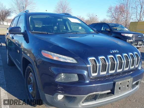 2016 Jeep Cherokee Limited with VIN 1C4PJMDS8GW118822, listed as a IAAI auction lot 41825379 with 106,566 mi miles and . Bid and sale history available at DreamBid. Image 1.