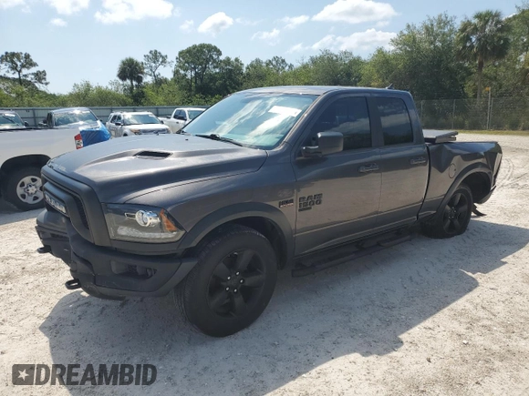 2019 Ram 1500 Warlock z VIN 1C6RR6GTXKS724261, wystawiony jako Copart lot #42770125 z przebiegiem 70 497 mil mil oraz Szkoda całkowita • Salvage title. Historia ofert i sprzedaży dostępna na DreamBid. Obrazek 1.
