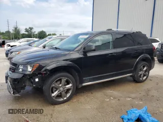 2016 Dodge Journey Crossroad Plus with VIN 3C4PDCGB9GT238910, listed as a Copart auction lot 59165935 with 83,345 mi miles and Salvage title. Bid and sale history available at DreamBid. Image 1.