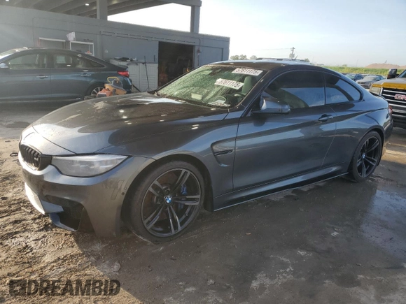 2020 BMW M4 z VIN WBS4Y9C06LAH82955, wystawiony jako Copart lot #57611175 z przebiegiem 65 227 mil mil oraz Szkoda całkowita • Salvage title. Historia ofert i sprzedaży dostępna na DreamBid. Obrazek 1.
