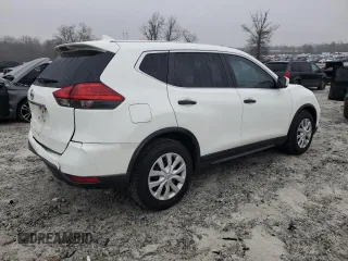 2017 Nissan Rogue SV with VIN KNMAT2MT6HP545408, listed as a Copart auction lot 43264485 with 115,208 mi miles and Salvage Title. Bid and sale history available at carsss.com. Image 3.