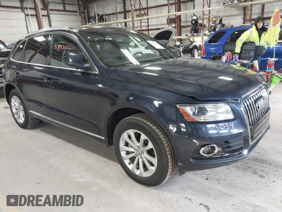 2014 Audi Q5 Premium Plus with VIN WA1LFAFP4EA072935, listed as a IAAI auction lot 41893054 with 142,383 mi miles and . Bid and sale history available at DreamBid. Image 1.