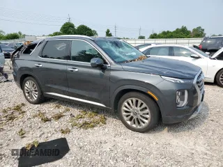 2020 Hyundai Palisade Limited with VIN KM8R5DHE8LU104583, listed as a Copart auction lot 58977595 with Not provided miles and Salvage title. Bid and sale history available at DreamBid. Image 4.