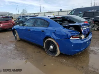 2022 Dodge Charger Police with VIN 2C3CDXKG9NH228588, listed as a Copart auction lot 47269145 with 0 mi miles and Salvage Title. Bid and sale history available at carsss.com. Image 2.