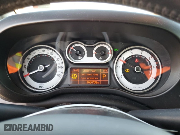 2014 FIAT 500L Easy with VIN ZFBCFABH6EZ002524, listed as a Copart auction lot 77909304 with 145,758 mi miles and Clean Title. Bid and sale history available at carsss.com. Image 9.