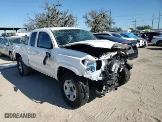 2022 Toyota Tacoma 2WD SR with VIN 3TYRX5GN2NT063949, listed as a Copart auction lot 82696394 with NaN miles and Non Repairable. Bid and sale history available at carsss.com. Image 11.