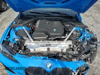 2023 BMW 4 Series 430i xDrive with VIN WBA43AT01PCM32225, listed as a Copart auction lot 60509935 with 25,769 mi miles and Salvage title. Bid and sale history available at DreamBid. Image 11.