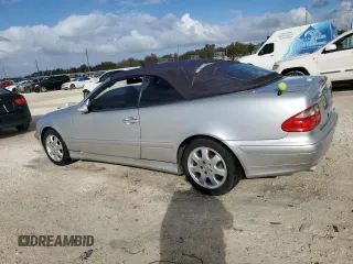 2003 Mercedes-Benz CLK 320 with VIN WDBLK65GX3T137352, listed as a Copart auction lot 77494384 with Not Provided miles and Non Repairable. Bid and sale history available at DreamBid. Image 2.