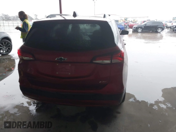 2024 Chevrolet Equinox RS with VIN 3GNAXMEG5RS206537, listed as a IAAI auction lot 41524098 with 14,291 mi miles and . Bid and sale history available at DreamBid. Image 17.