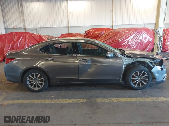 2020 Acura TLX with VIN 19UUB1F37LA006946, listed as a IAAI auction lot 40681393 with 65,754 mi miles. Bid and sale history available at carsss.com. Image 13.