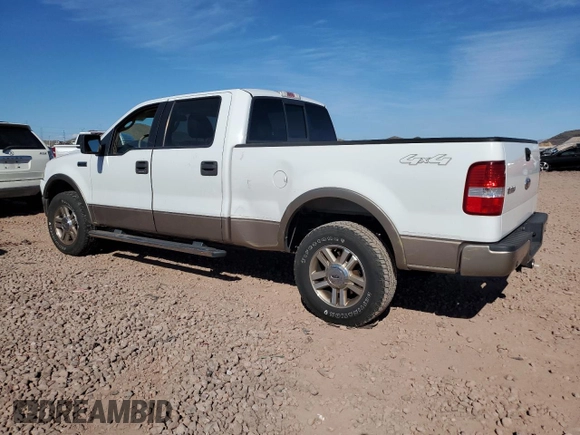2006 Ford F-150 XLT with VIN 1FTPW14V76KC21097, listed as a Copart auction lot 50656855 with 152,631 mi miles and Salvage Title. Bid and sale history available at carsss.com. Image 2.