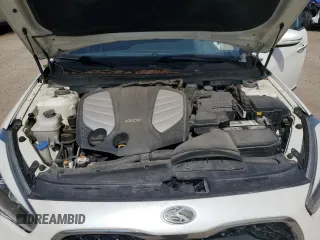2015 Kia Cadenza Premium with VIN KNALN4D70F5173068, listed as a Copart auction lot 54244274 with 58,478 mi miles and Salvage Title. Bid and sale history available at carsss.com. Image 11.