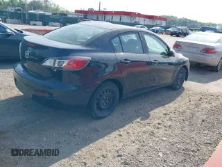 2013 Mazda 3 i SV with VIN JM1BL1TGXD1725152, listed as a IAAI auction lot 42036140 with 133,462 mi miles. Bid and sale history available at carsss.com. Image 4.