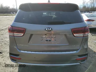 2018 Kia Sorento SX Limited z VIN 5XYPKDA57JG377866, wystawiony jako Copart lot #84375944 z przebiegiem Nie podano mil oraz Szkoda całkowita • Salvage title. Historia ofert i sprzedaży dostępna na DreamBid. Obrazek 6.