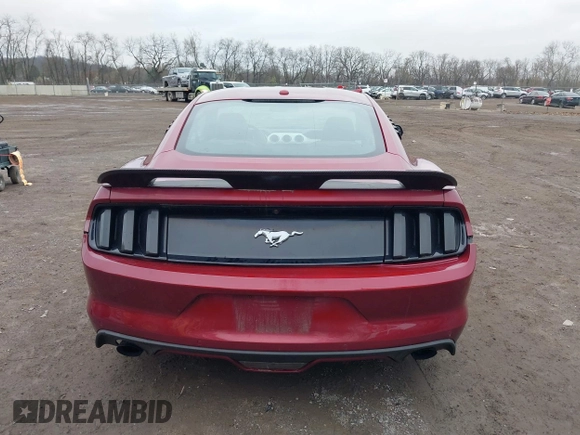 2015 Ford Mustang EcoBoost with VIN 1FA6P8TH6F5357867, listed as a IAAI auction lot 42011136 with 58,099 mi miles and . Bid and sale history available at carsss.com. Image 17.