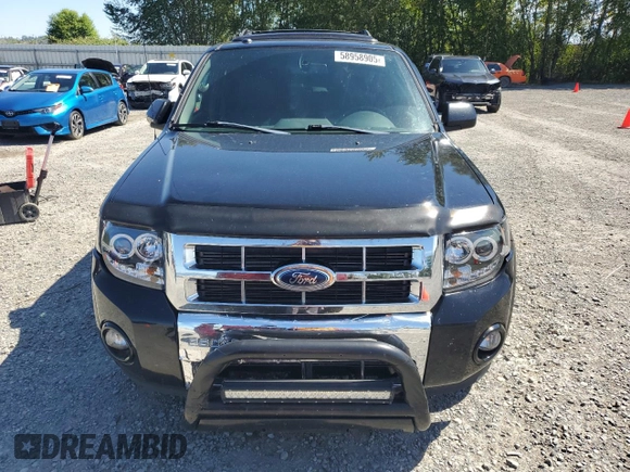 2012 Ford Escape Limited с VIN 1FMCU9EGXCKC53391, выставлен на аукционе Copart как лот 58958905 с пробегом 118 884 миль миль и Списание • Salvage title. История ставок и продаж доступна на DreamBid. Изображение 5.