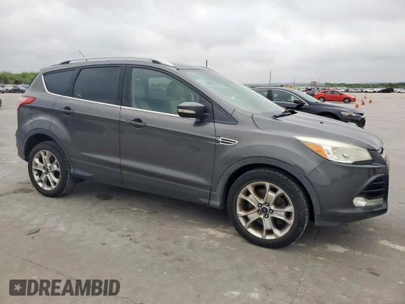 2015 Ford Escape Titanium with VIN 1FMCU0J97FUA32858, listed as a Copart auction lot 51221495 with Not provided miles and Clean title. Bid and sale history available at DreamBid. Image 4.