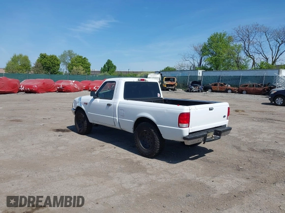 2000 Ford Ranger XL with VIN 1FTYR10V8YTA99803, listed as a IAAI auction lot 42113776 with 149,396 mi miles. Bid and sale history available at carsss.com. Image 3.