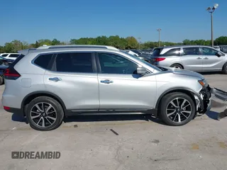 2019 Nissan Rogue SV with VIN 5N1AT2MT9KC712922, listed as a IAAI auction lot 41881530 with 21,489 mi miles and . Bid and sale history available at DreamBid. Image 13.