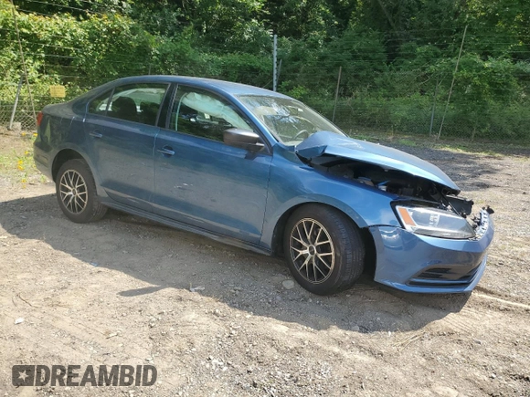 2015 Volkswagen Jetta S with VIN 3VW2K7AJ7FM222573, listed as a Copart auction lot 63015625 with 127,376 mi miles and Salvage title. Bid and sale history available at DreamBid. Image 4.