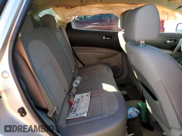 2010 Nissan Rogue S with VIN JN8AS5MT1AW020924, listed as a Copart auction lot 48621575 with 135,060 mi miles and Salvage Title. Bid and sale history available at DreamBid. Image 12.