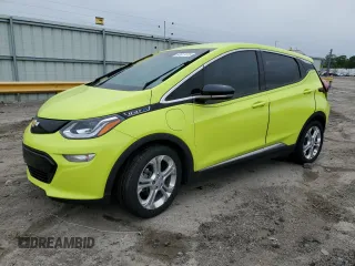 2019 Chevrolet Bolt EV LT z VIN 1G1FY6S08K4138800, wystawiony jako Copart lot #57617415 z przebiegiem Nie podano mil oraz Szkoda całkowita • Salvage title. Historia ofert i sprzedaży dostępna na DreamBid. Obrazek 1.