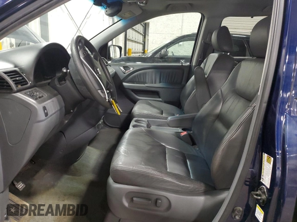 2005 Honda Odyssey EX-L with VIN 5FNRL38625B024415, listed as a Copart auction lot 52380955 with 182,660 mi miles and Salvage Title. Bid and sale history available at carsss.com. Image 7.